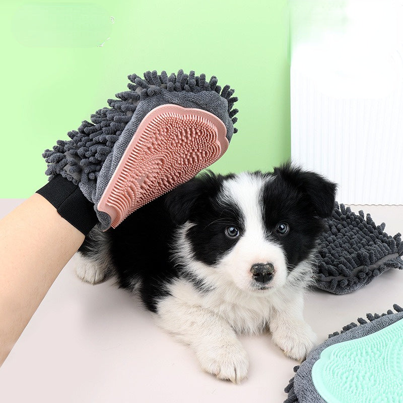 Pets Washing and Drying Glove