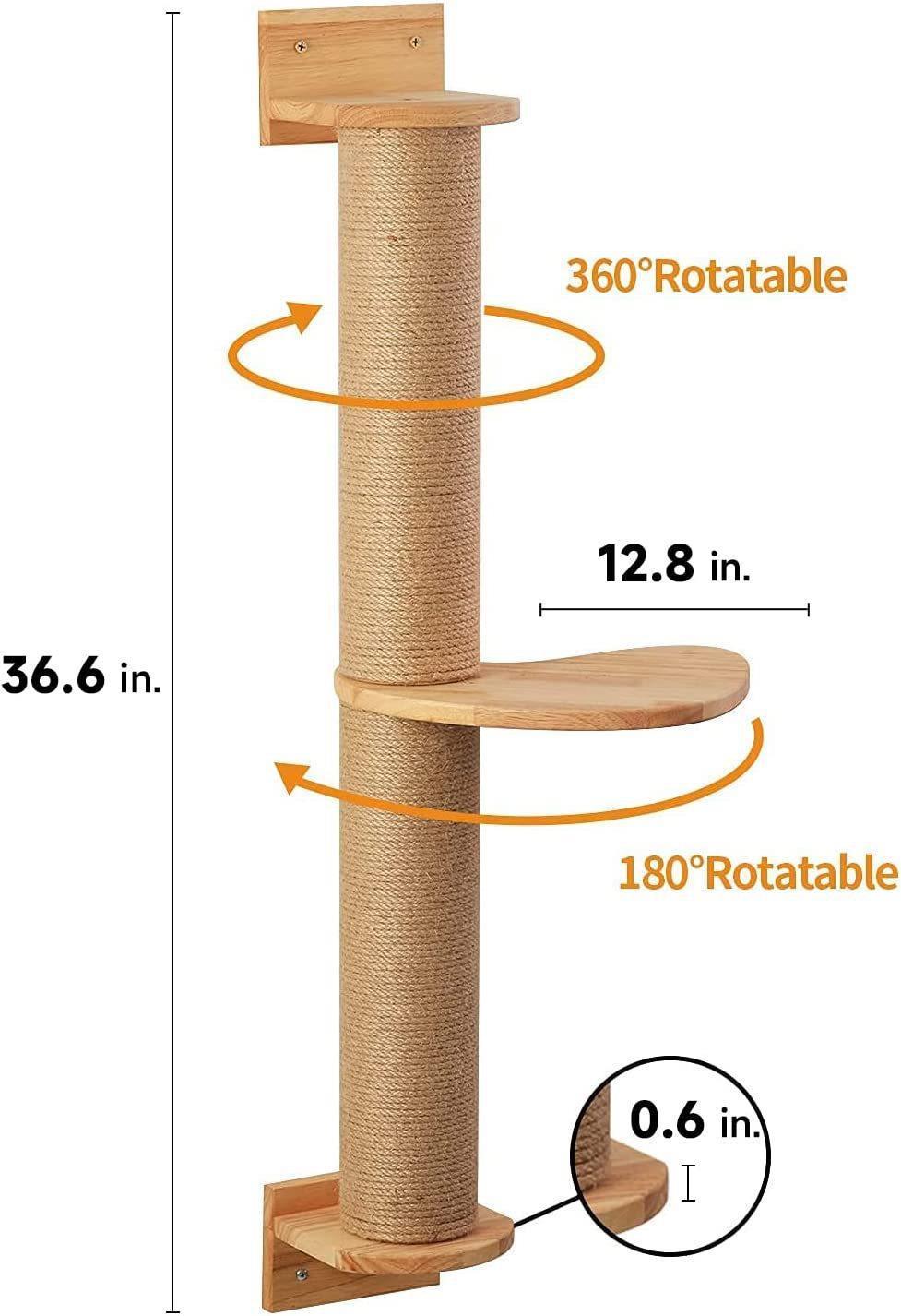 Cat Cordage Of Flax Grab Post Hanging Wall Jumping Platform