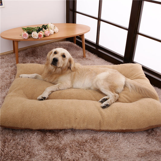 Warm And Thick Large Dog Bed