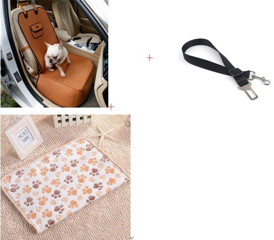 Retro kaksikäyttöinen lemmikkien autonmatto etuistuimen tyyny