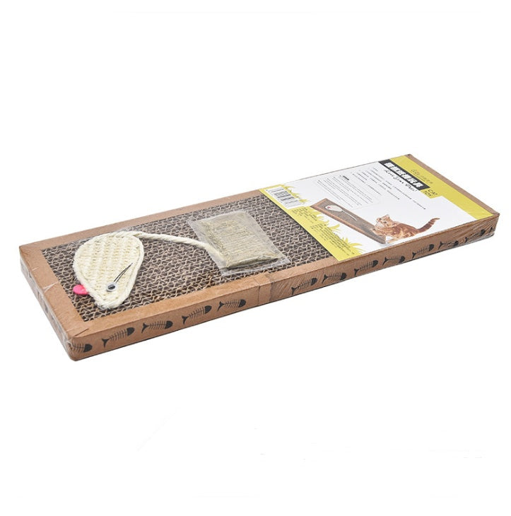 Large widened sisal cat scratch board