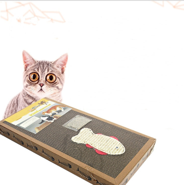 Large widened sisal cat scratch board