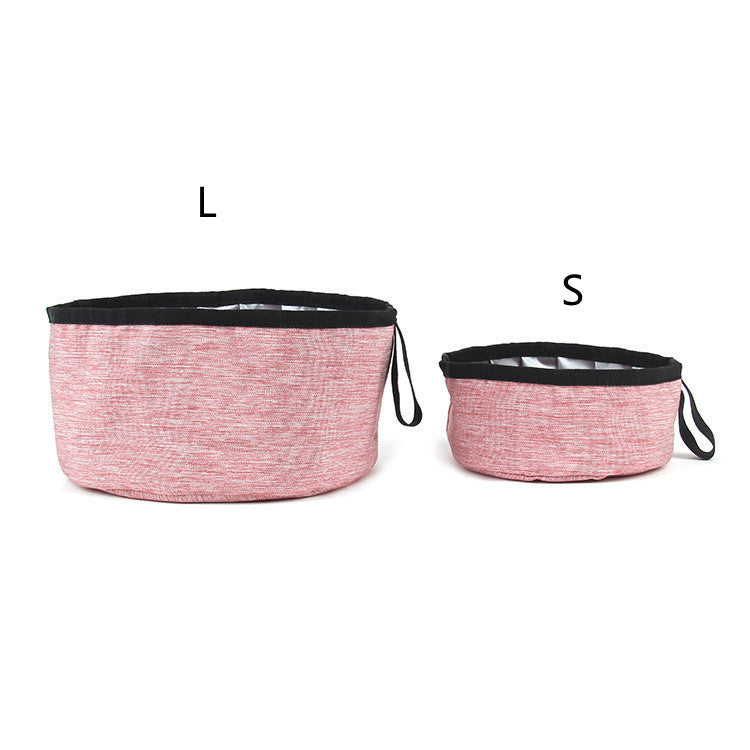Outdoor Dog Food Bowl Portable Folding