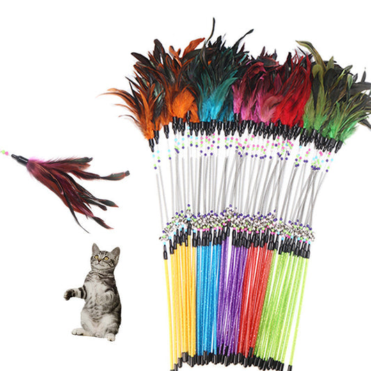 Cat Feather Stick Toy