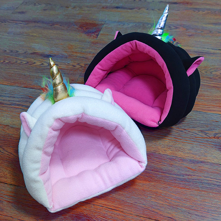 Enhörningshamstersäng