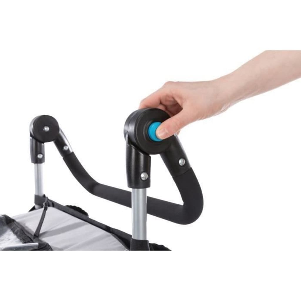 Trixie Koiran Polkupyöräkuljetuskärry L Harmaa