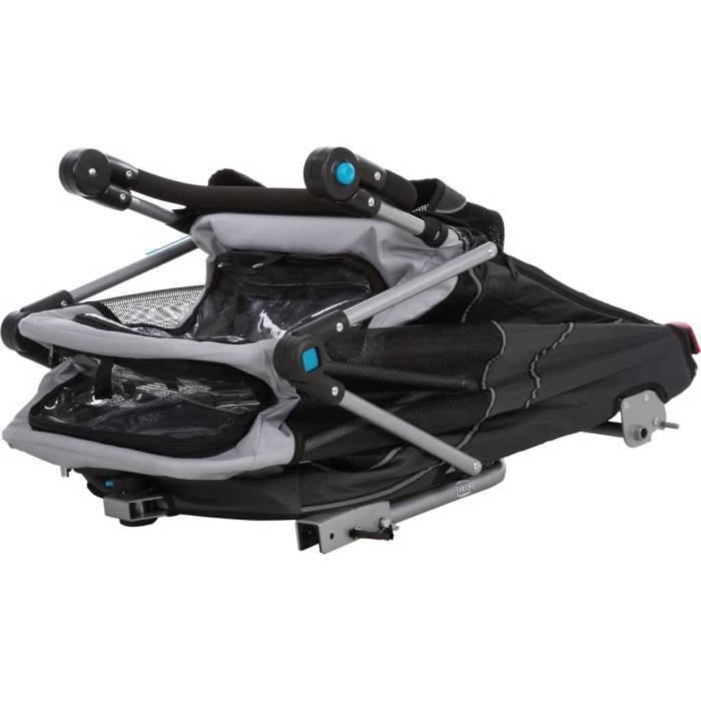 Trixie Koiran Polkupyöräkuljetuskärry L Harmaa