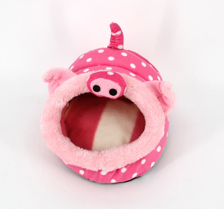 Djurkaraktärsbo för små husdjur.