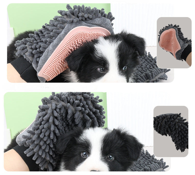 Pets Washing and Drying Glove