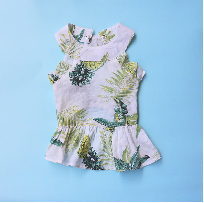 Prinsessklänning i bomull