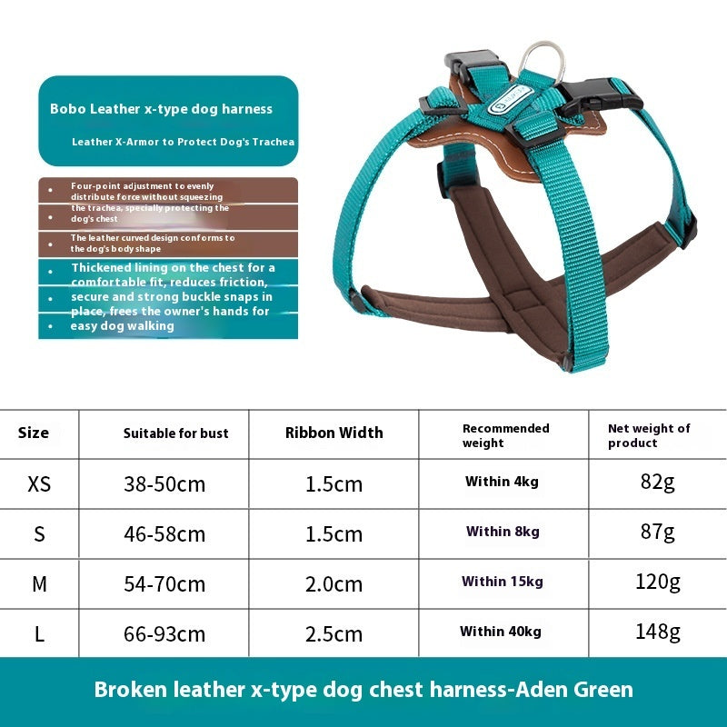 Dogs X Chest-back Harness