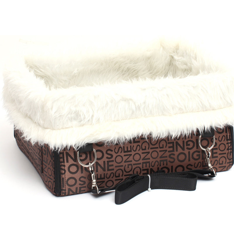 Dubbelskiktad förtjockad vattentät hundmatta för bil