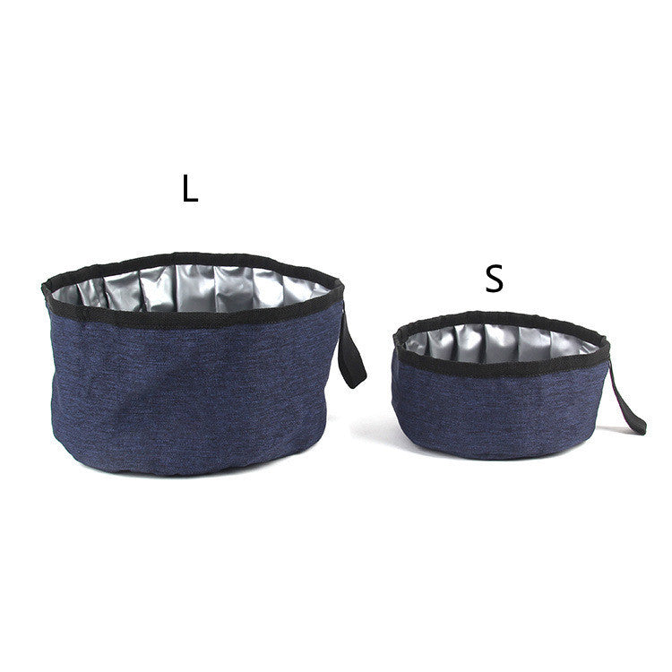 Outdoor Dog Food Bowl Portable Folding