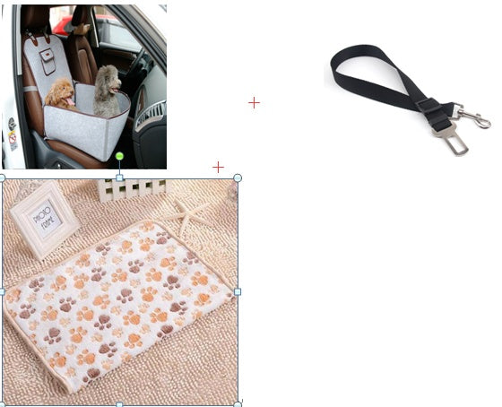 Retro kaksikäyttöinen lemmikkien autonmatto etuistuimen tyyny