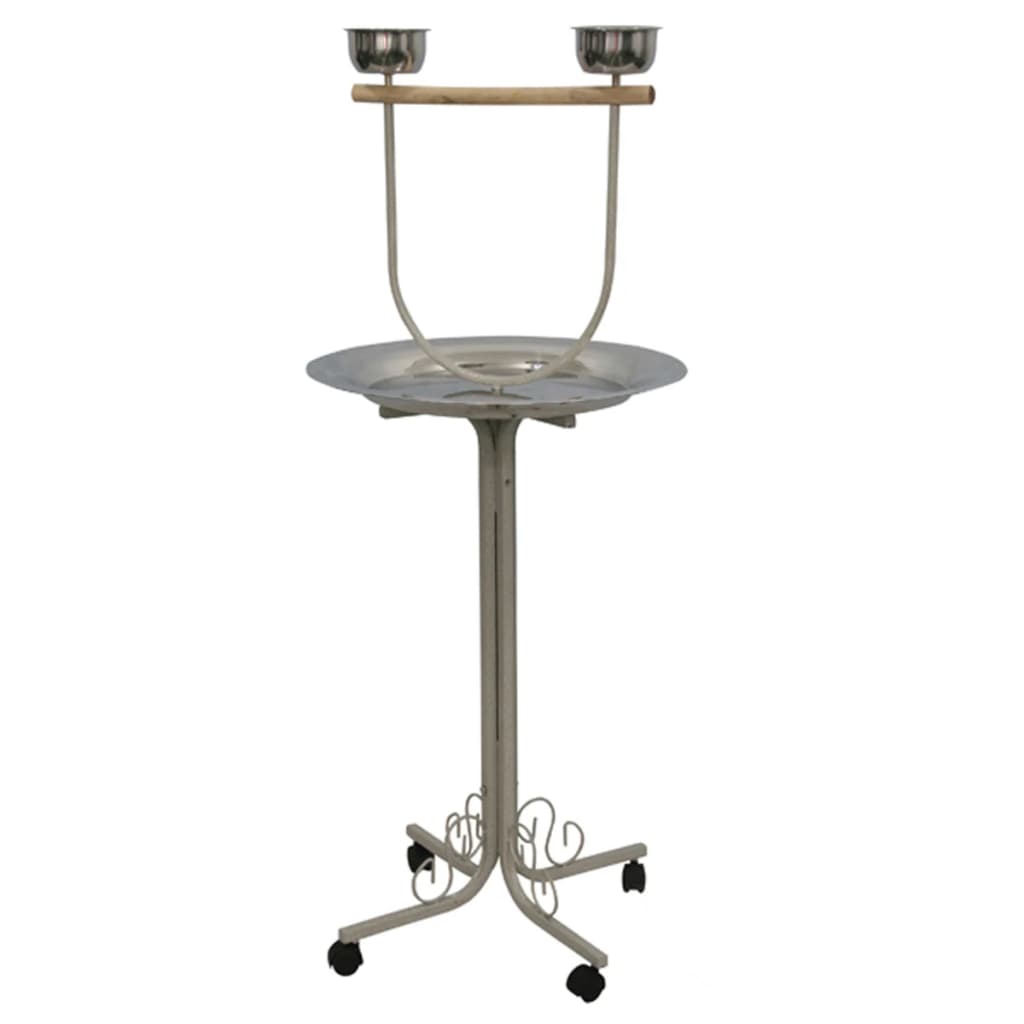 Strong Papukaijan Leikkipaikka Amy Silverstone Harmaa 55X55X135 Cm