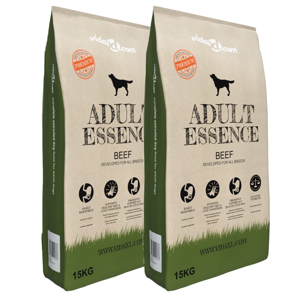 Koiran Kuivaruoka "Maxi Adult Essence Beef & Chicken" 2Kpl 30Kg