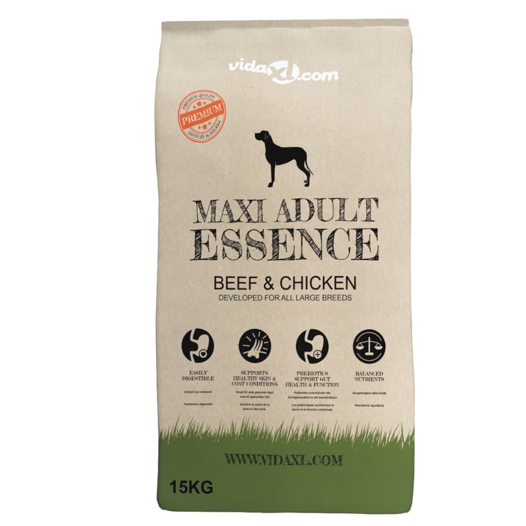 Koiran Kuivaruoka "Maxi Adult Essence Beef & Chicken" 2Kpl 30Kg