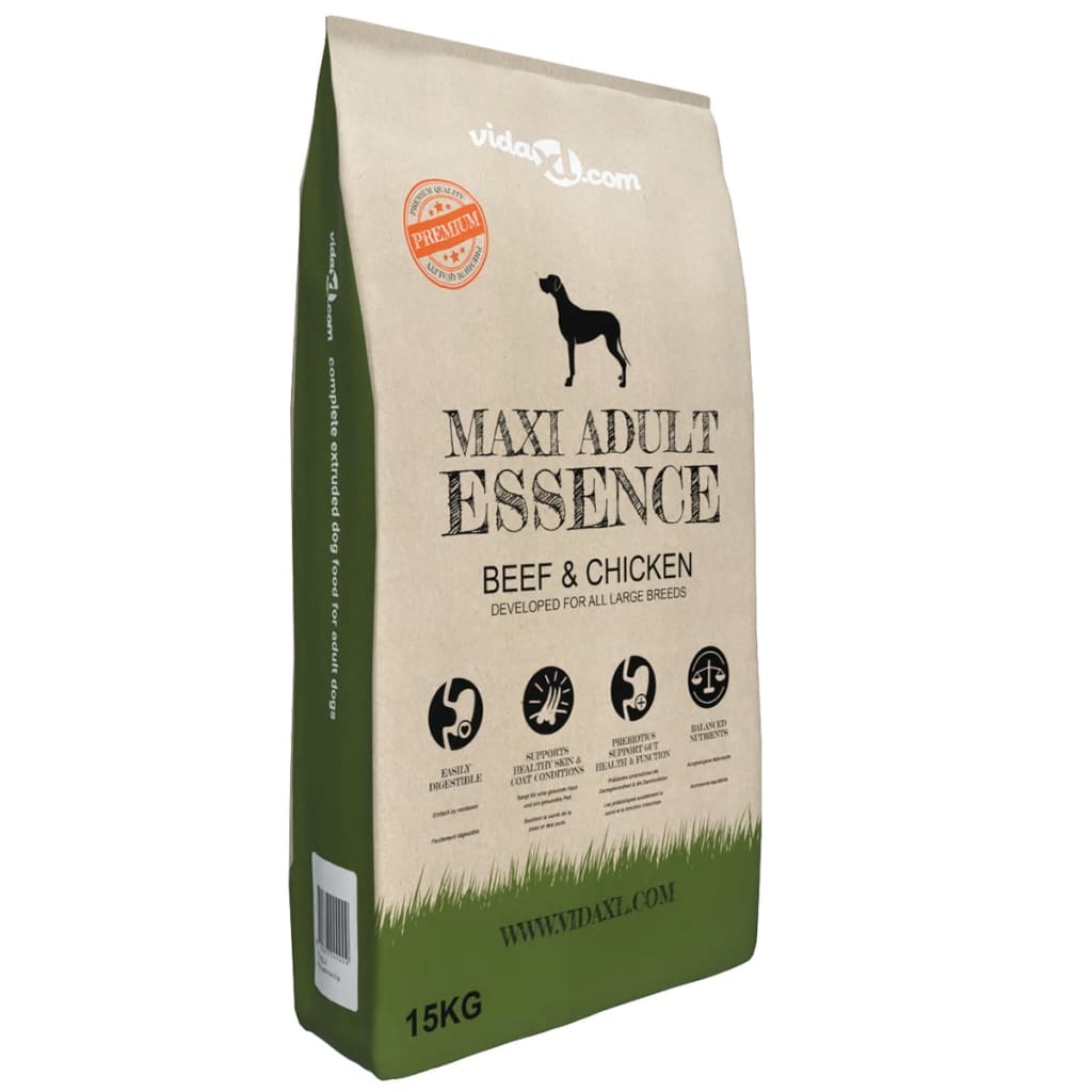 Koiran Kuivaruoka "Maxi Adult Essence Beef & Chicken" 2Kpl 30Kg