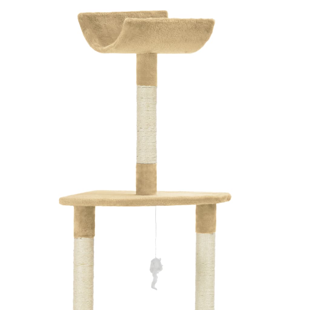 Kissan Kiipeilypuu Sisal-Pylväällä 180 Cm