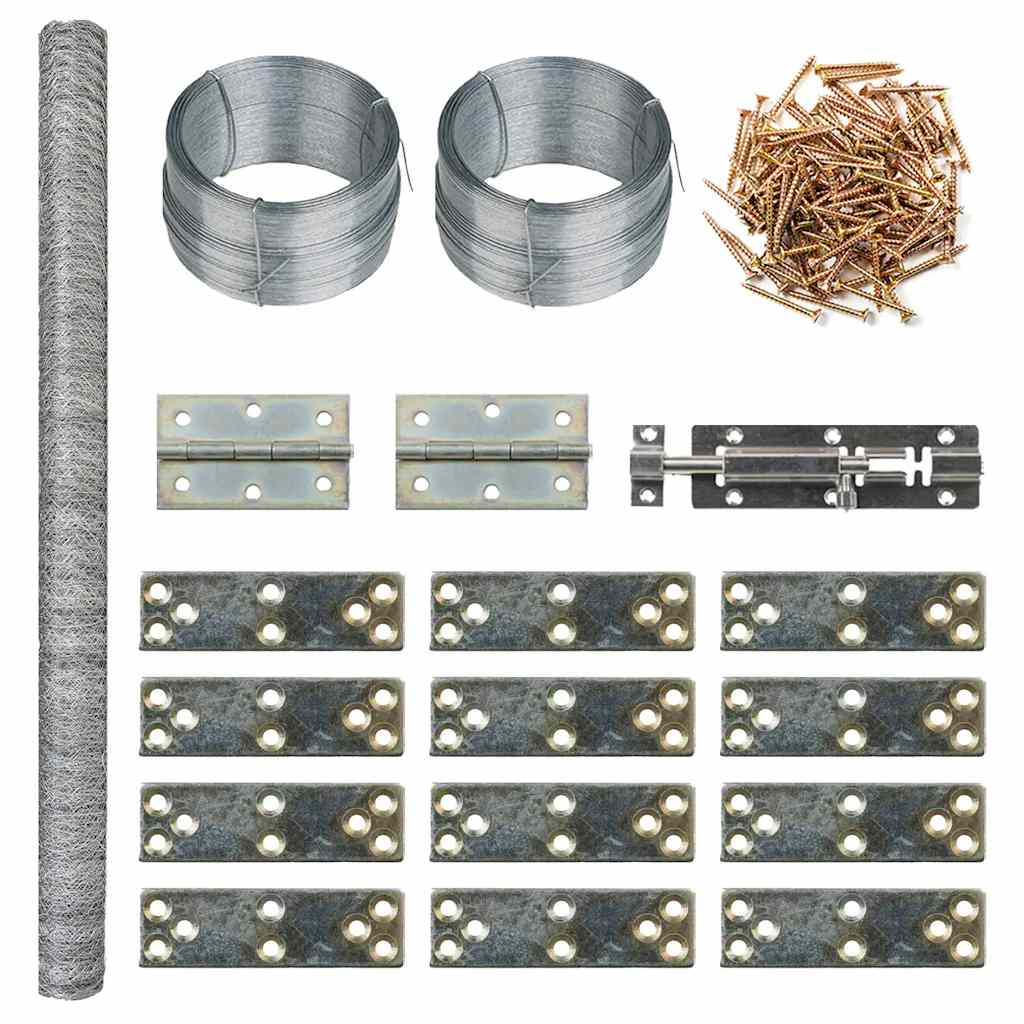 Kanahäkki 6X1,5X1,5 M Teräs