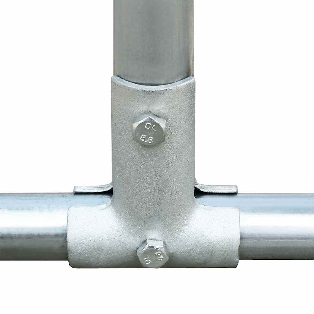 Ulkotilan Kanahäkki Galvanoitu Teräs 2,75X2X1,92 M