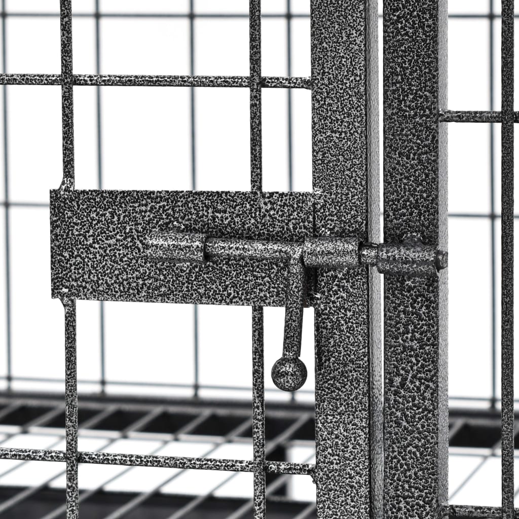 Vankka Koiranhäkki Pyörillä Teräs