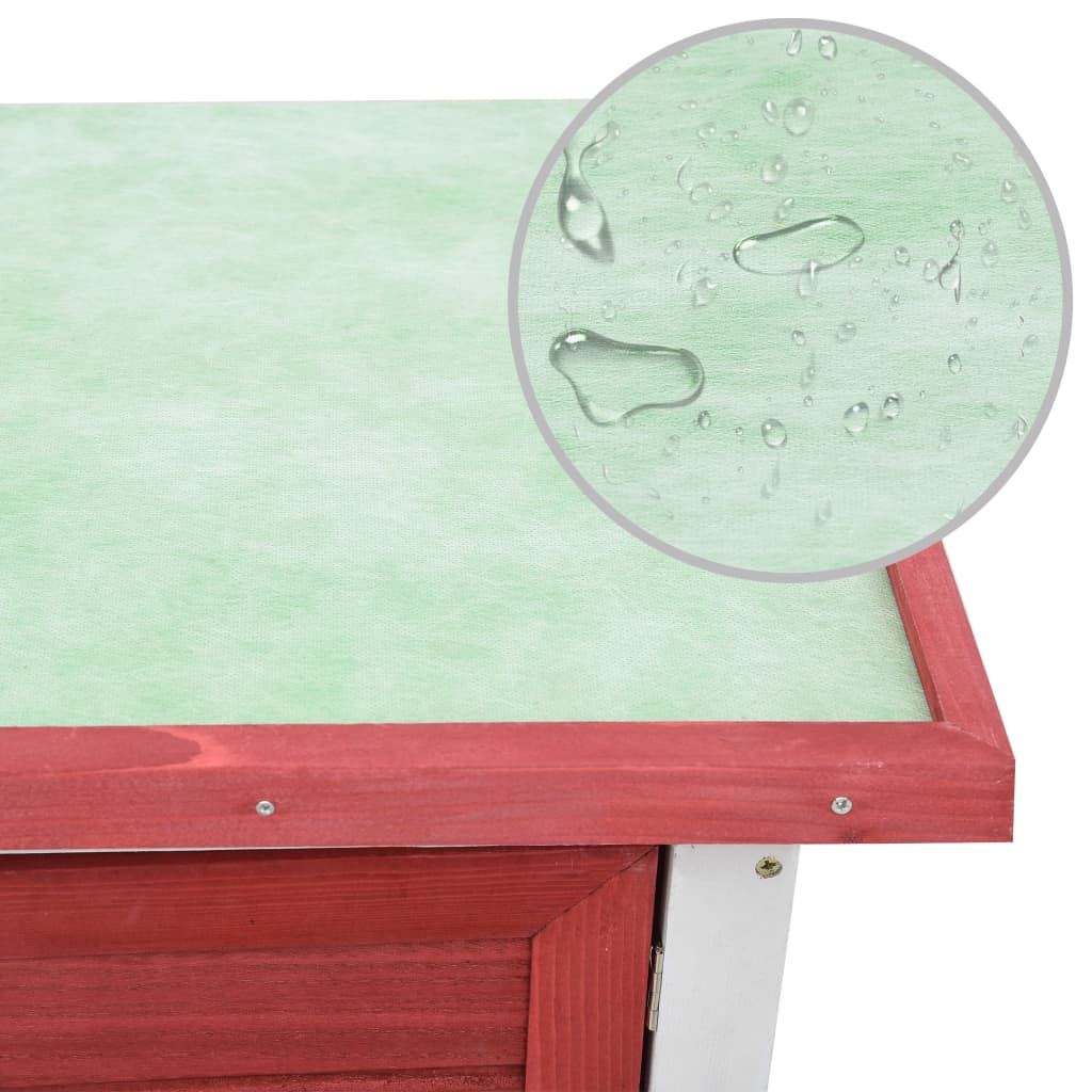 Kanin Ulkohäkki 1 Ovi Puu