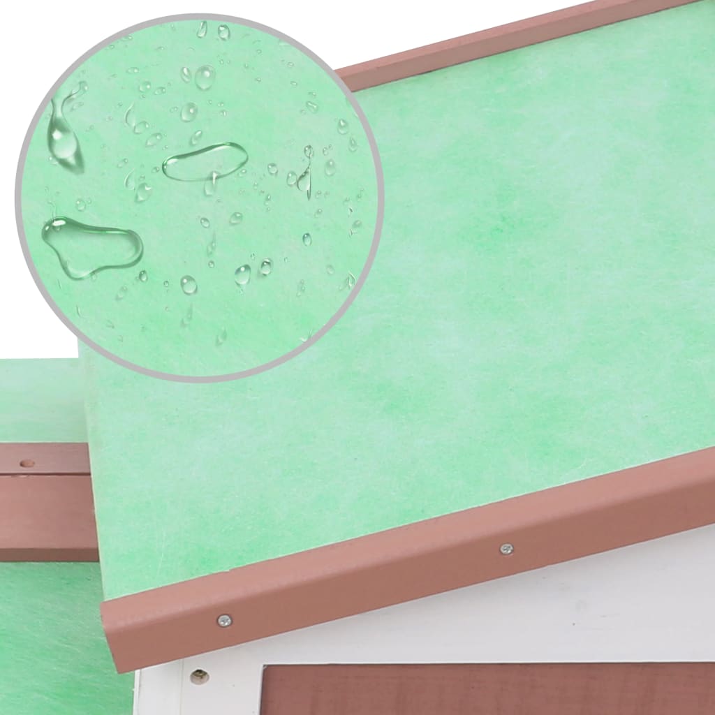 Suuri Kanin Ulkokoppi 145X45X84 Cm Puu