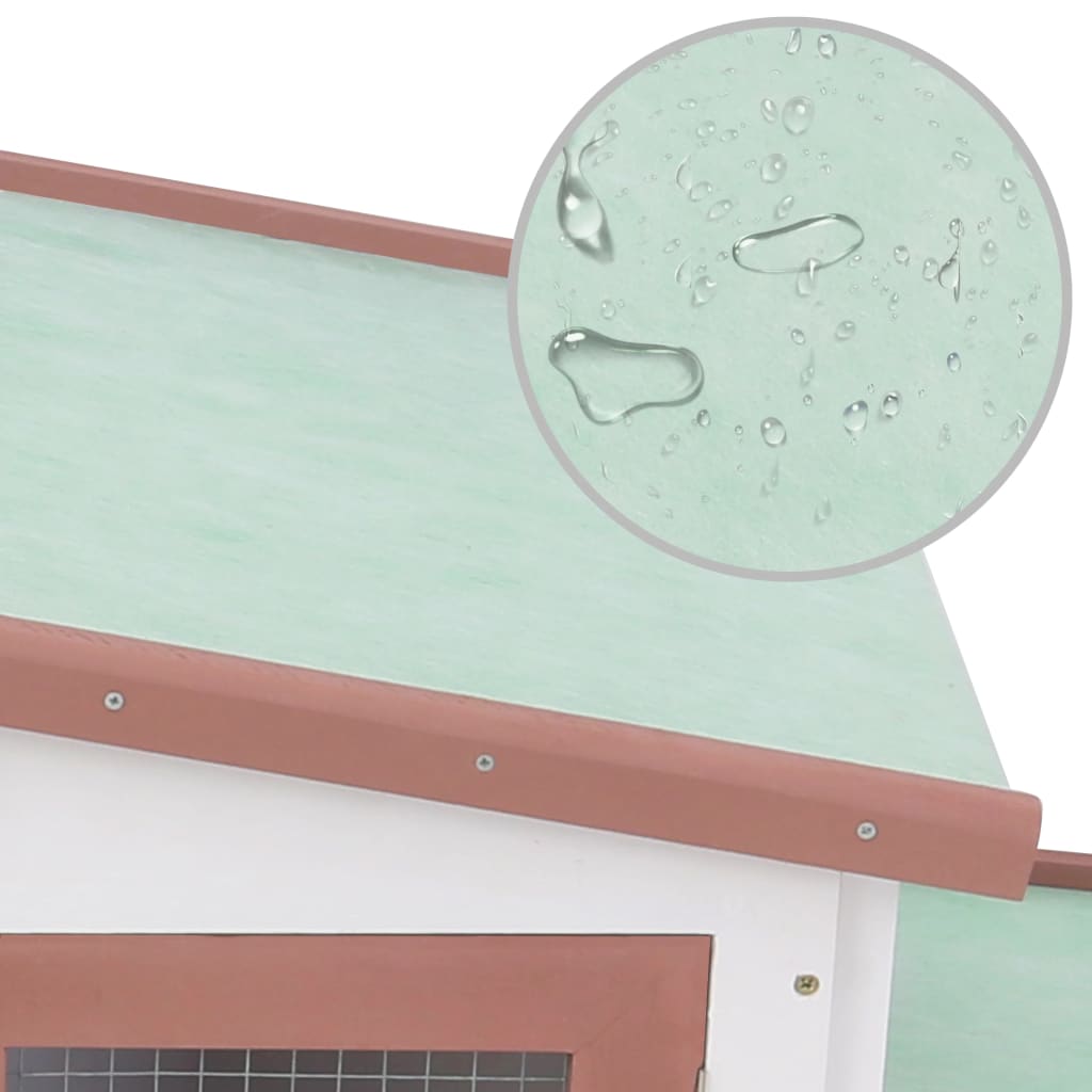 Suuri Kanin Ulkokoppi 204X45X85 Cm Puu