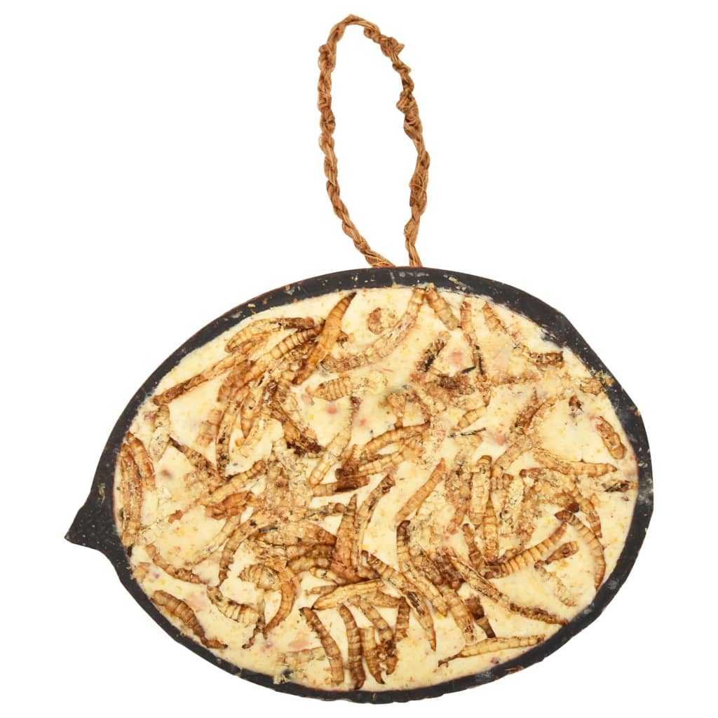 Linnunruoalla Täytetyt Kookospähkinän Puolikkaat 10 Kpl 290 G