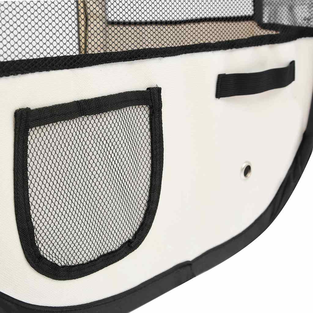 Taitettava Koirien Pentuaitaus Kantolaukulla 90X90X58Cm