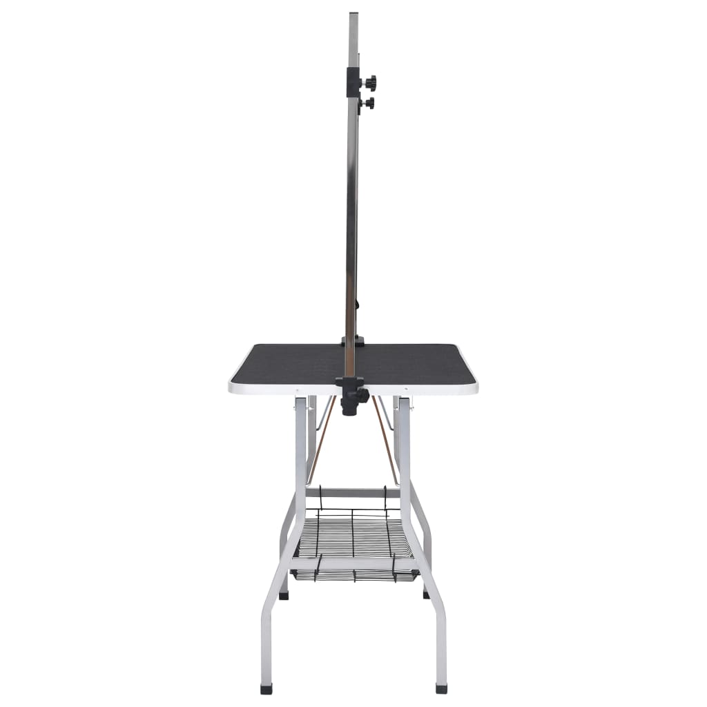 Säädettävä Koirien Trimmauspöytä 2 Silmukalla Ja Korilla