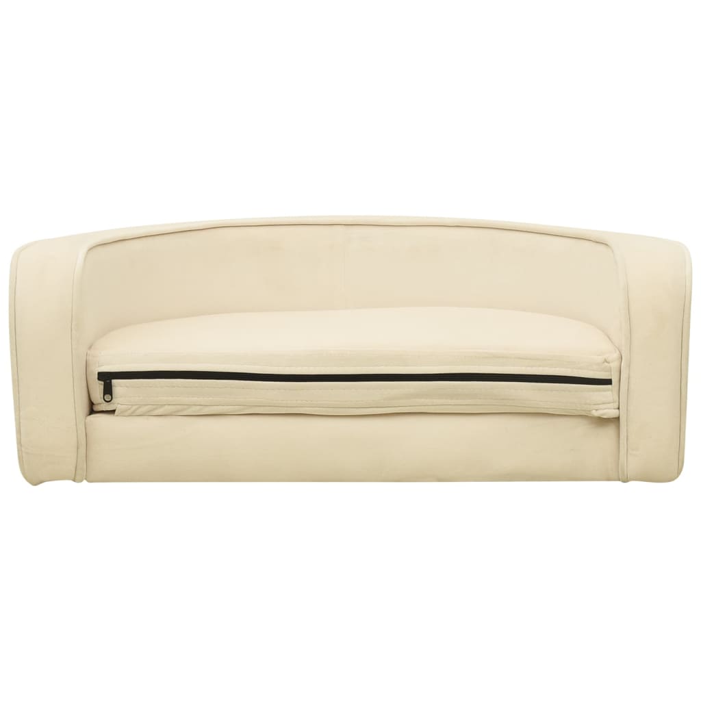 Taitettava Koiran Sohva 73X67X26 Cm Plyysi Pestävä