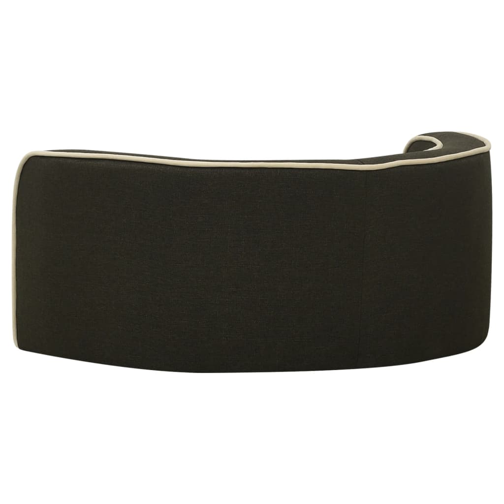 Taitettava Koiran Sohva Harmaa 76X71X30 Cm Pellava Pestävä