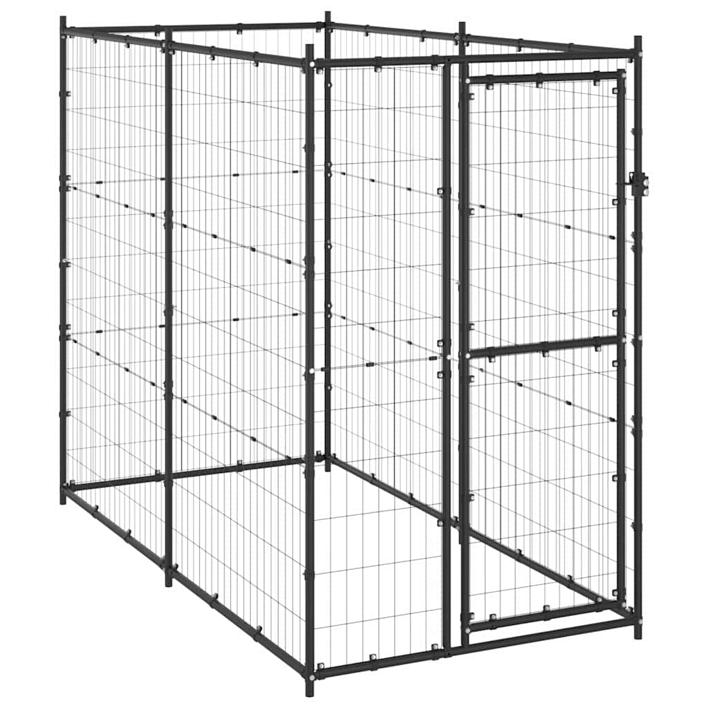 Koiran Ulkohäkki Katolla Teräs 4,84 M²