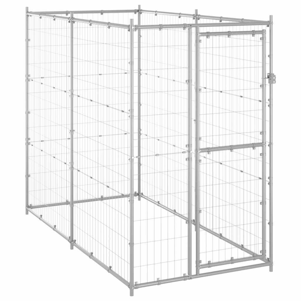 Koiran Ulkohäkki Katolla Teräs 4,84 M²
