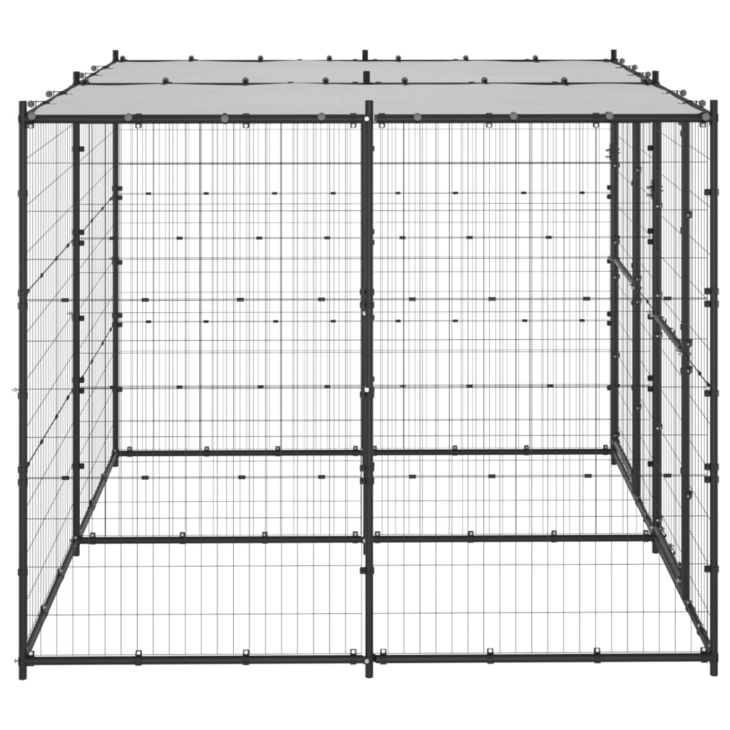 Koiran Ulkohäkki Katolla Teräs 4,84 M²