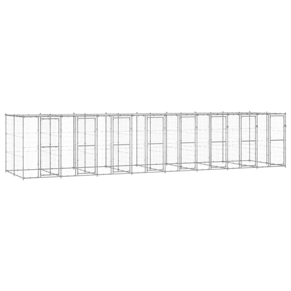 Koiran Ulkohäkki Katolla Teräs 4,84 M²