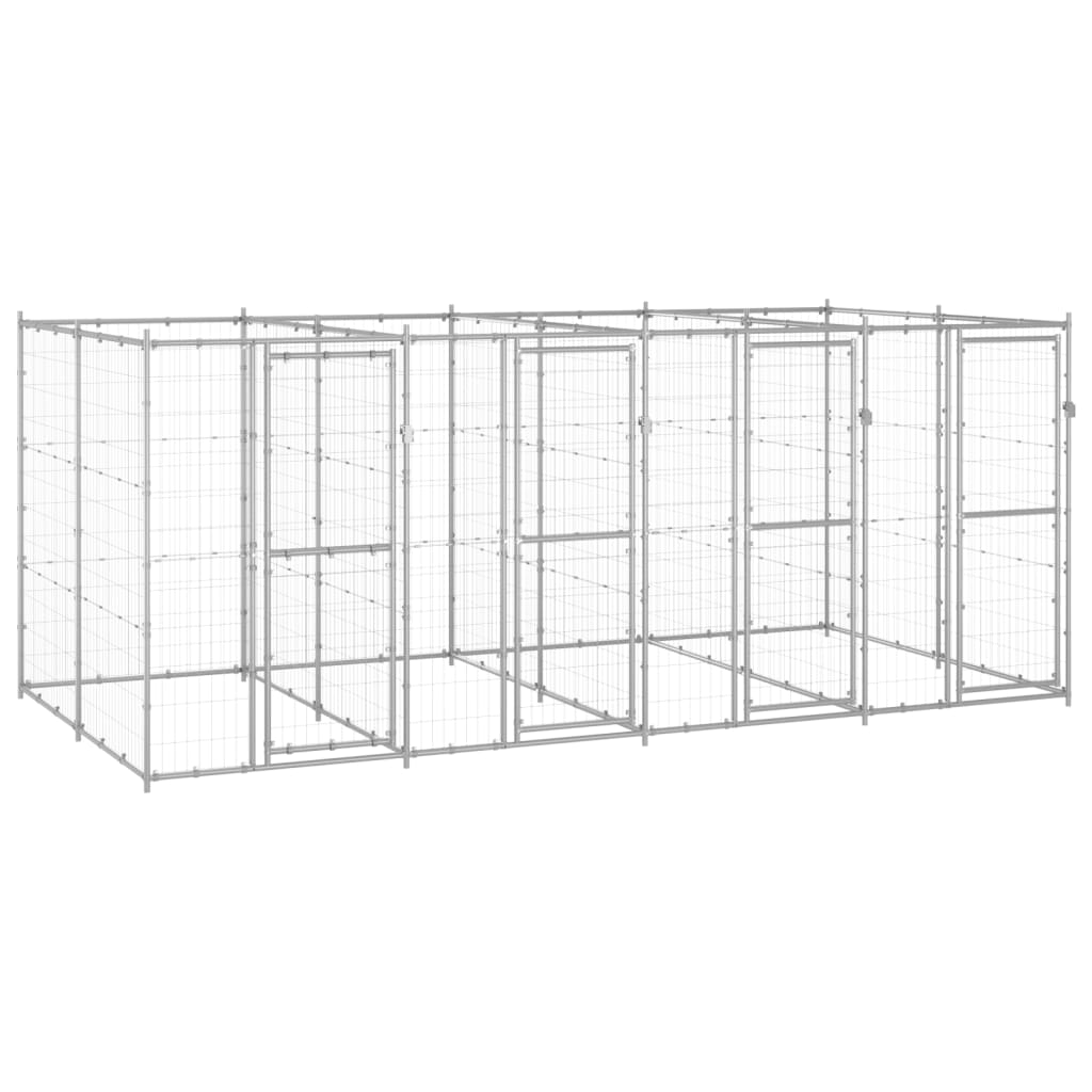 Koiran Ulkohäkki Katolla Teräs 4,84 M²