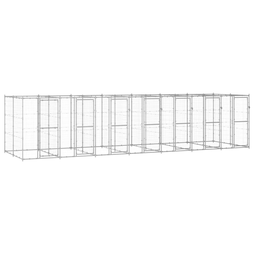 Koiran Ulkohäkki Katolla Teräs 4,84 M²