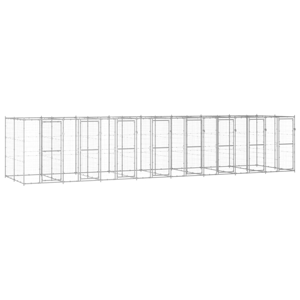 Koiran Ulkohäkki Katolla Teräs 4,84 M²