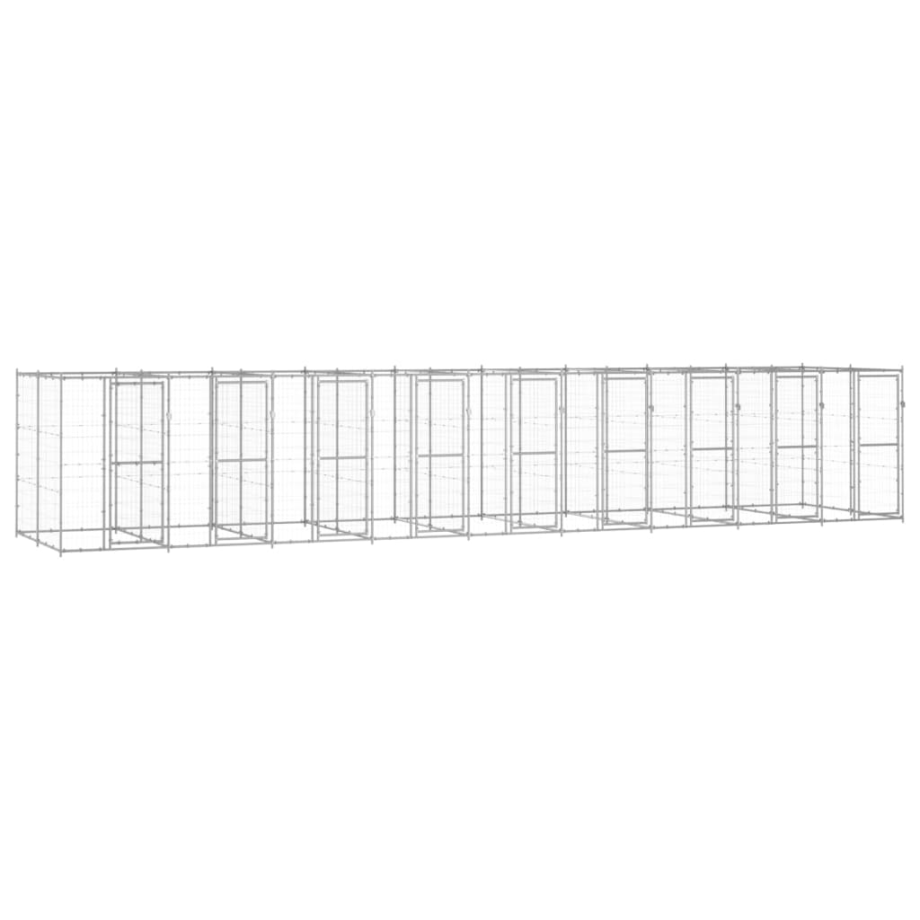 Koiran Ulkohäkki Katolla Teräs 4,84 M²
