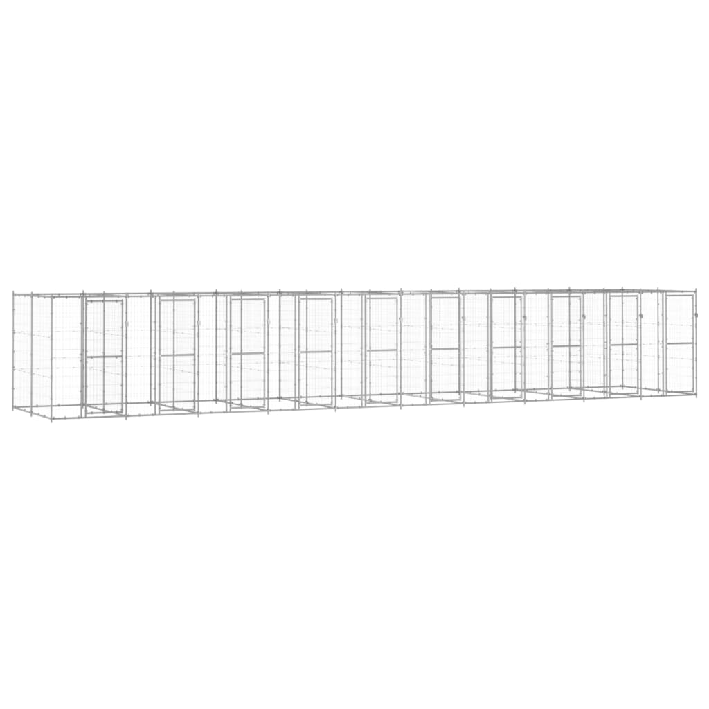 Koiran Ulkohäkki Katolla Teräs 4,84 M²