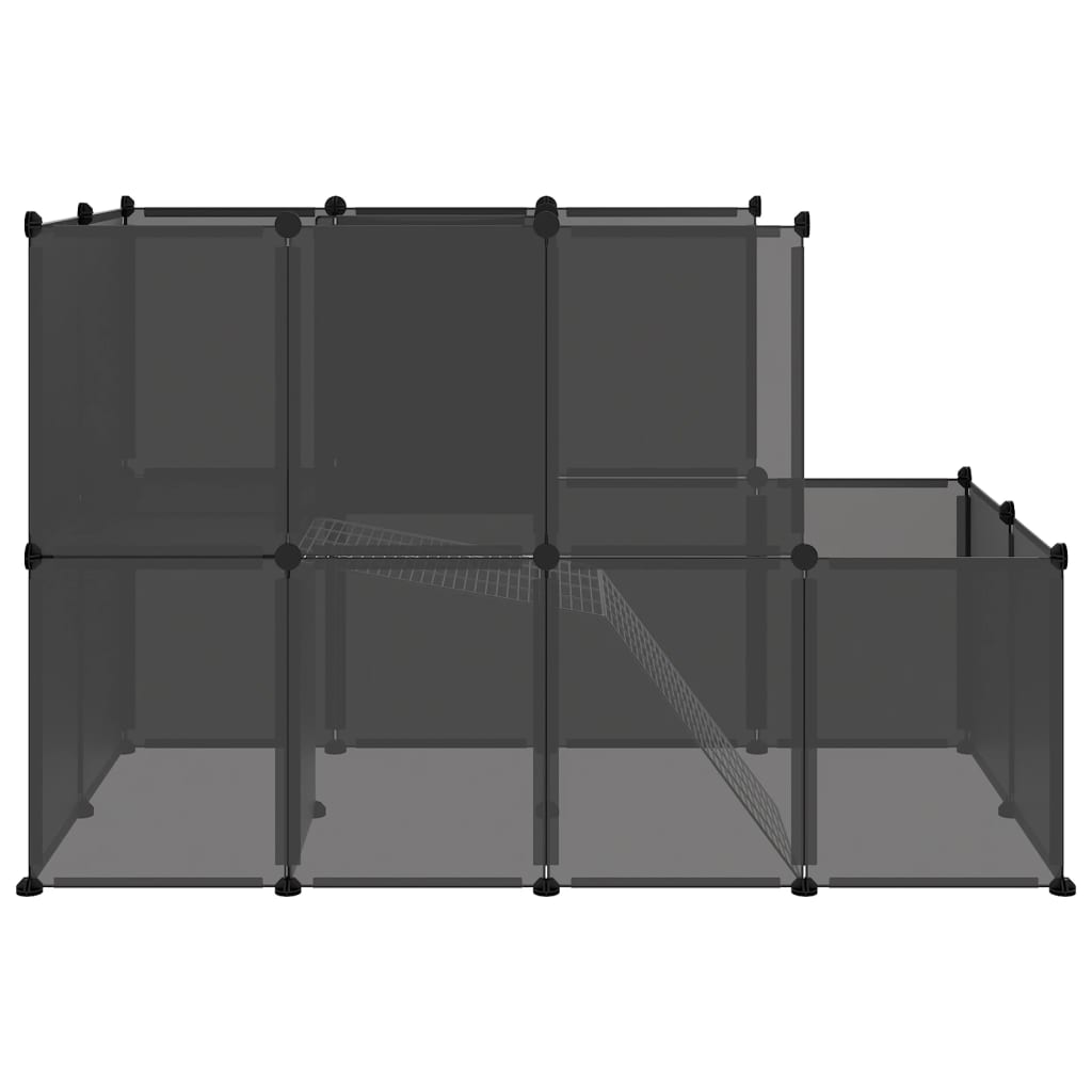 Pieneläinhäkki 142X74X93 Cm Pp Ja Teräs