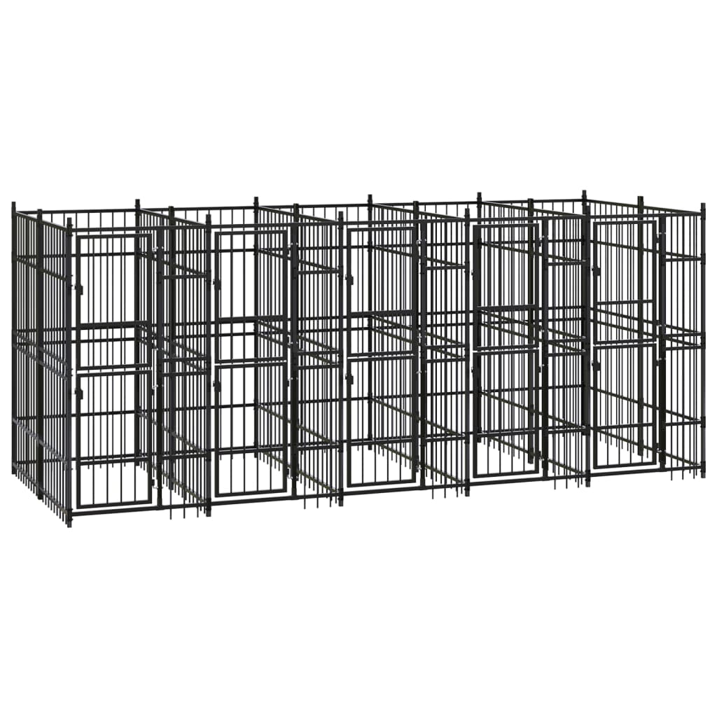 Koiran Ulkohäkki Teräs 1,84 M²