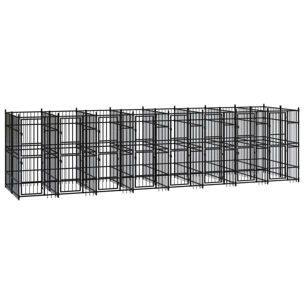 Koiran Ulkohäkki Teräs 1,84 M²