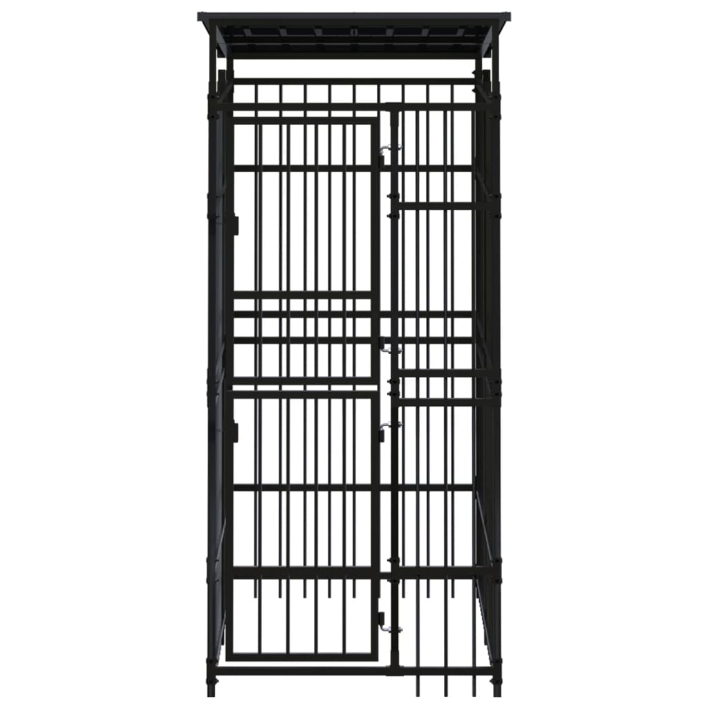 Koiran Ulkohäkki Teräs 1,84 M²