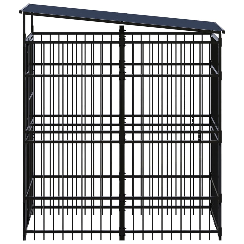 Koiran Ulkohäkki Teräs 1,84 M²