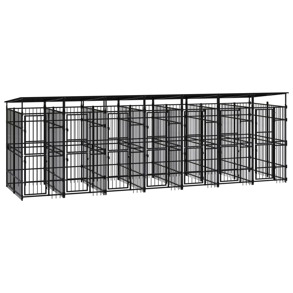 Koiran Ulkohäkki Teräs 1,84 M²