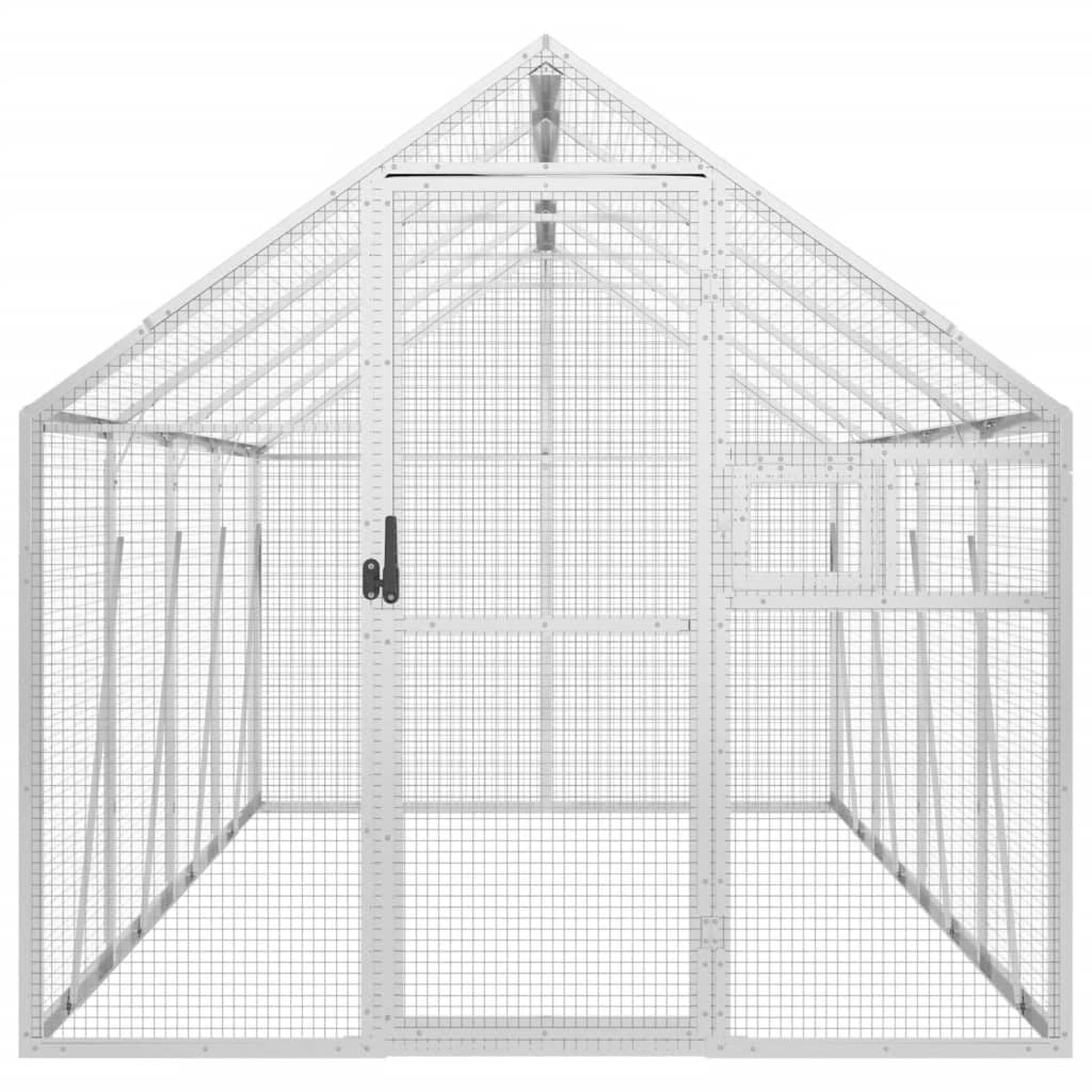 Aviaario 1,79X4X1,85 M Alumiini